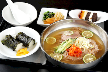 韓国冷麺ランチ